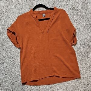Shein - Medium Rust Blouse